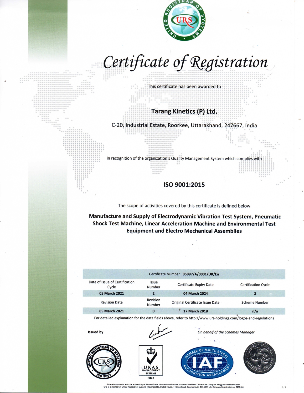 ISO 9001:2015