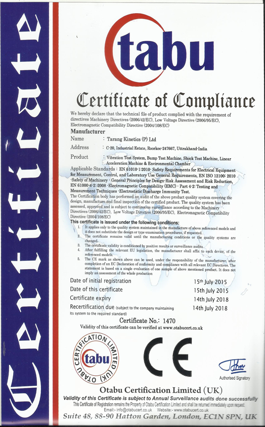 CE-certificate