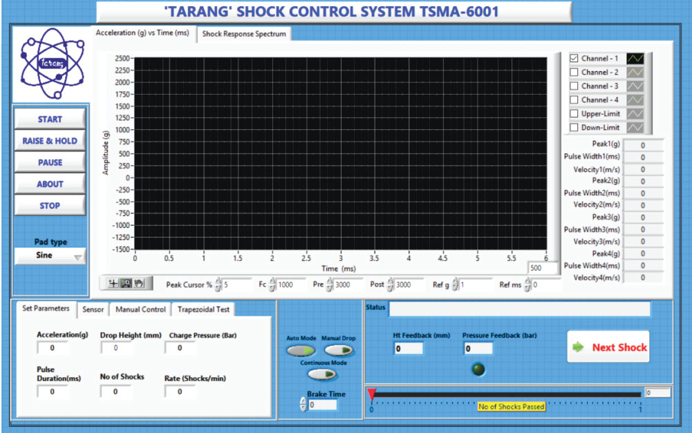 Shock-Test-Machine-control